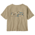 Tricou cu mânecă scurtă Patagonia Unity Fitz Easy Cut Responsibili-Tee Women Pumice
