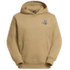 U Mountain Celebration Relaxed Hoodie-Graphic Men Khaki Stone