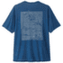 Tricou cu mânecă scurtă Patagonia Cap Cool Daily Shirt - Spoke Stencil Men Clement Blue - Light Clement Blue X-Dye
