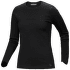Hallam Merino Wool Crew Women Black