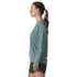 Tricou cu mânecă lungă Patagonia Long-Sleeved Cap Cool Daily Shirt  - Boardshort Logo Women Blue Sage - Light Blue Sage X-Dye