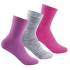 DAILY LIGHT KID SOCK 3PK 181 CERISE