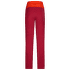 Pantaloni La Sportiva BRUSH PANT Women Velvet/Cherry Tomato