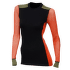 WoolNet Hiking Crew Neck Women Jet Black/Poinciana/Capulet Olive