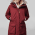 Hanorac Fjällräven Nuuk Lite Parka Women Bordeaux Red