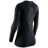 Tricou cu mânecă lungă X-Bionic Invent 4.0 Shirt Long Sleeve Women Black/Charcoal