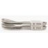 Tacâmuri Sea to Summit Detour Stainless Steel Cutlery Set - [2P] [6 Piece] Stainless Steel Grey