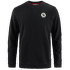 Tricou cu mânecă lungă Fjällräven 1960 Logo Badge Sweater Men Black