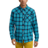 Cămașă cu mânecă lungă La Sportiva RAMBLER FLANNEL SHIRT Men Black/Lime Punch