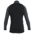 Tricou cu mânecă lungă Icebreaker Merino 200 ZoneKnit™ LS Half Zip Men JET HTHR/BLK/METRO H/CB