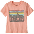 Fitz Roy Skies T-Shirt Kids Sunlit Pink