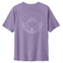 Tricou cu mânecă scurtă Patagonia Cap Cool Daily Graphic Shirt - Waters Forgotten Island: Concrete Purple X-Dye