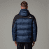 Jachetă The North Face DIABLO DOWN HOODIE II Men EIH BARK MIST BLACK HEATHER/TNF BLACK