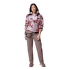 Hanorac Columbia Sequoia Grove Printed Half Zip Women Shale Purple Blossoming 554