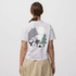 Tricou cu mânecă scurtă Fjällräven FOREST WALK T-SHIRT WOMEN Soft Jade