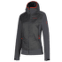 KAP HYBRID HOODY Women Carbon/Cherry Tomato