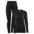 Set Core Warm Baselayer Women 999000 Black