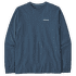 Long-Sleeved P-6 Logo Responsibili-Tee Men Utility Blue