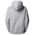 Hanorac The North Face DREW PEAK PULLOVER HOODIE Women FB3 TNF LIGHT GREY HEATHER/TAWNY QUARTZ