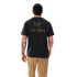 Tricou cu mânecă scurtă Arcteryx Kragg SL Cotton Bird Word SS Men 24K Black