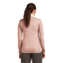 Hanorac Icebreaker Merino Blend 300 RealFleece™ Descender LS Zip Women SUMMIT/BLUSH/CB