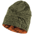 Căciuli Fjällräven Lappland Beanie Green Camo-Orange Multi Camo