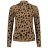 Cascade Merino Base Layer Mock Neck Long Sleeve Women Aoraki Lily Toffee