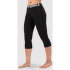 Colanți 3/5 Mons Royale Cascade Merino Flex 200 3/4 Legging Women Black