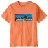 Tricou cu mânecă scurtă Patagonia P-6 Logo T-Shirt Peach Sherbet
