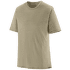 Tricou cu mânecă scurtă Patagonia Cap Cool Merino Blend Shirt Men Weathered Stone
