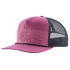 Capac Patagonia Airfarer Cap Strataspire Stripe: Faded Magenta