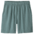Garden Island Long Shorts - 6 in. Women Whole Weave: Blue Sage