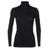 Oasis LS Half Zip Women (104380) Black001