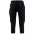 Colanți 3/5 Craft Core Dry Active Comfort Knickers Women B99900 černá