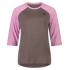 Tricou cu mânecă scurtă Mons Royale Tarn Merino Shift Raglan 3/4 Women Pop Pink / Iron