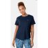Tricou cu mânecă scurtă Kari Traa VILDE AIR TEE DARK NAVY BLUE