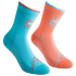 FOR YOUR MOUNTAIN SOCKS Hibiscus/Malibu Blue