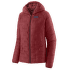 Micro Puff Hoody Women Oxide Red