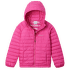 Powder Lite™ II Hooded Jacket Girls Pink Ice 695