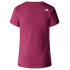 Tricou cu mânecă scurtă The North Face S/S SIMPLE DOME SLIM TEE Women 6EO CYBER BERRY