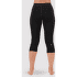 Colanți 3/5 Mons Royale Cascade Merino Flex 200 3/4 Legging Women Black