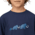 Tricou cu mânecă lungă Mammut MAMMUT CORE LONGSLEEVE KIDS LOGO marine 5118