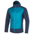 Jachetă La Sportiva KAP HYBRID HOODY Men Crystal/Night Blue