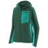 R1 CrossStrata Hoody Women Conifer Green