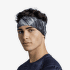 Bandă pentru cap Buff Coolnet UV Wide Headband STAL GREY