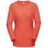 Tricou cu mânecă lungă Mammut Tree Wool FL Longsleeve Women 2281 peach melange
