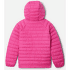 Jachetă Columbia Powder Lite™ II Hooded Jacket Girls Pink Ice 695