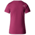 Tricou cu mânecă scurtă The North Face EASY TEE S/S Women 90M CYBER BERRY/METAL PINK