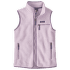 Retro Pile Vest Women Foxglove Purple