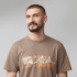 Tricou cu mânecă scurtă Fjällräven Multicolor Logo T-Shirt Men Laurel Green